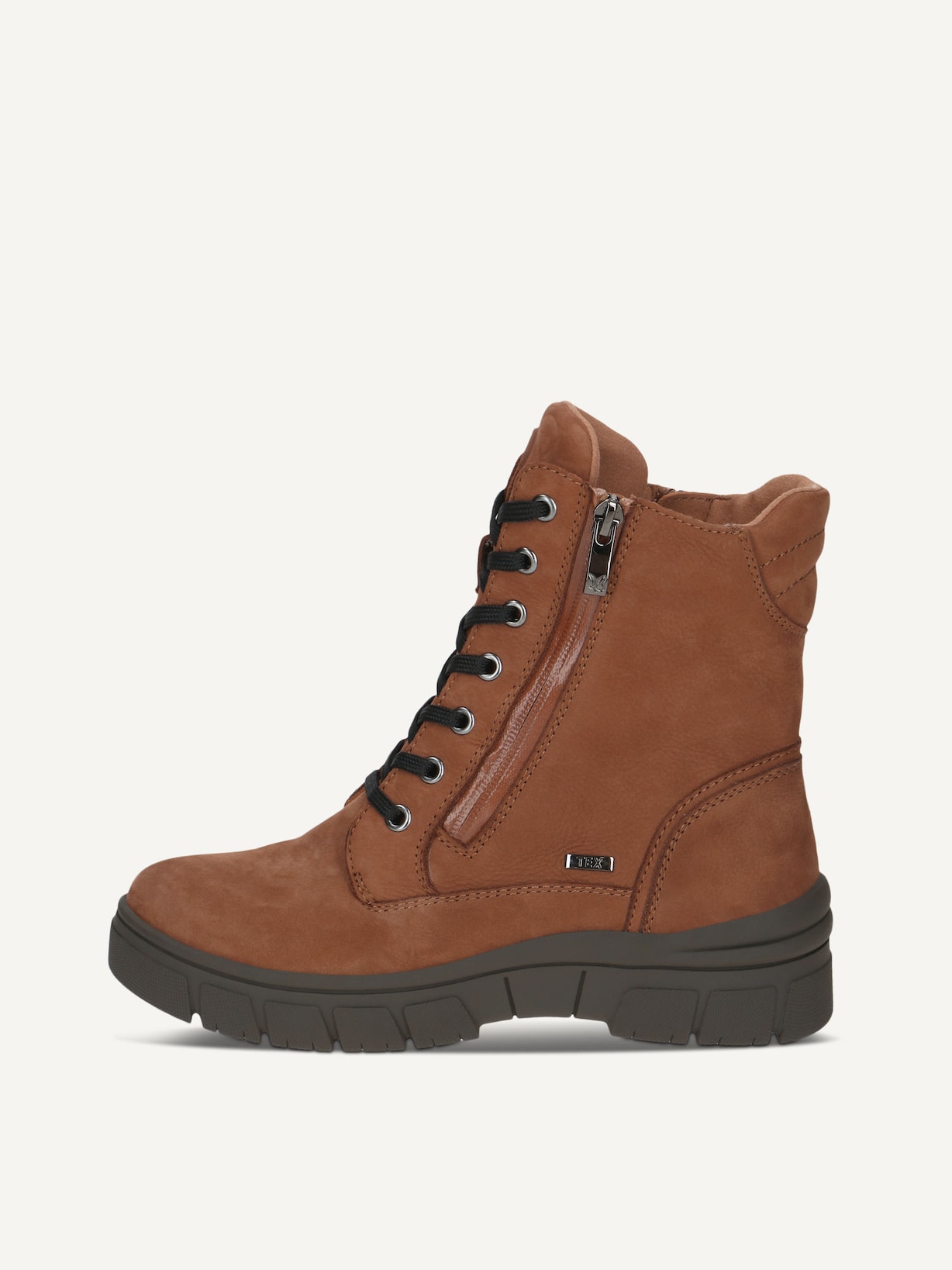 Caprice, Bottine en cuir - marron doublure chaude COGNAC NUBUC, image 1 sur 5