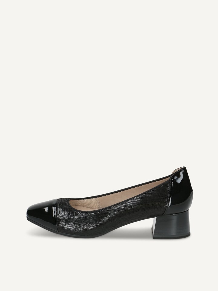 Caprice, Escarpin - noir BLACK COMB