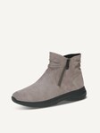 Selected, Caprice, Leather Bootie - beige DK TAUPE SUEDE