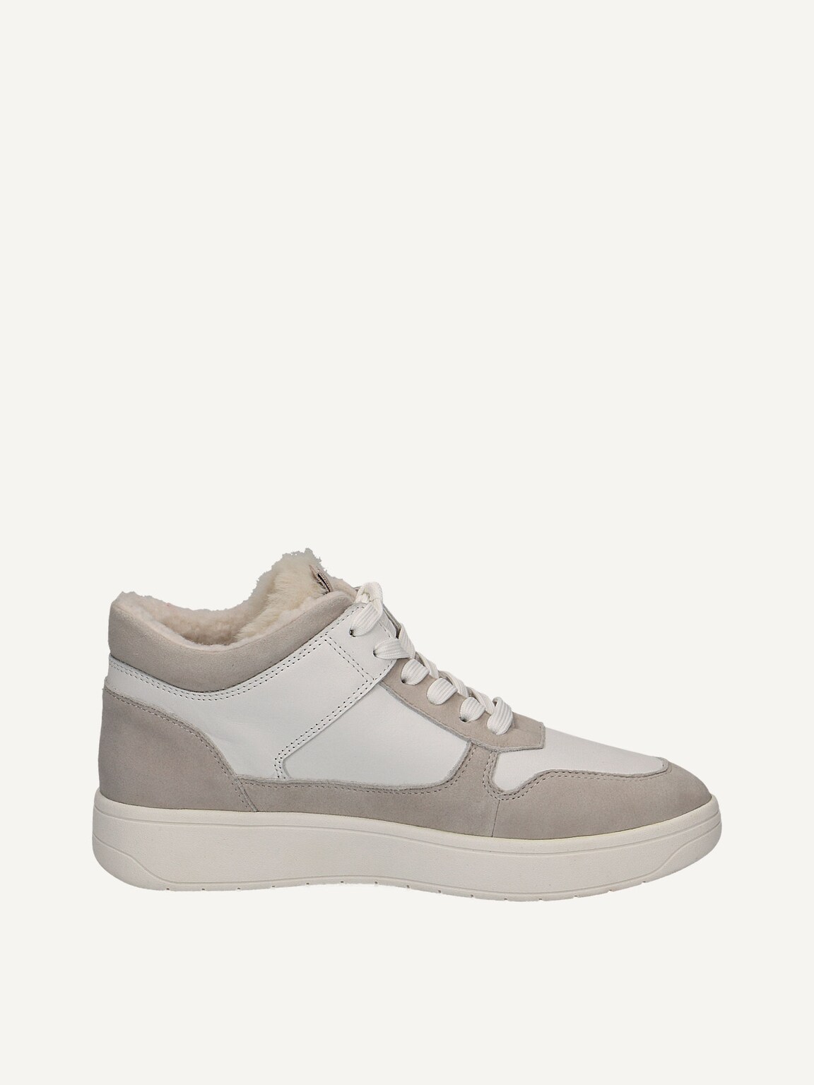 Caprice, Leather Bootie - grey warm lining LT.GREY/WHITE, image 4 of 6