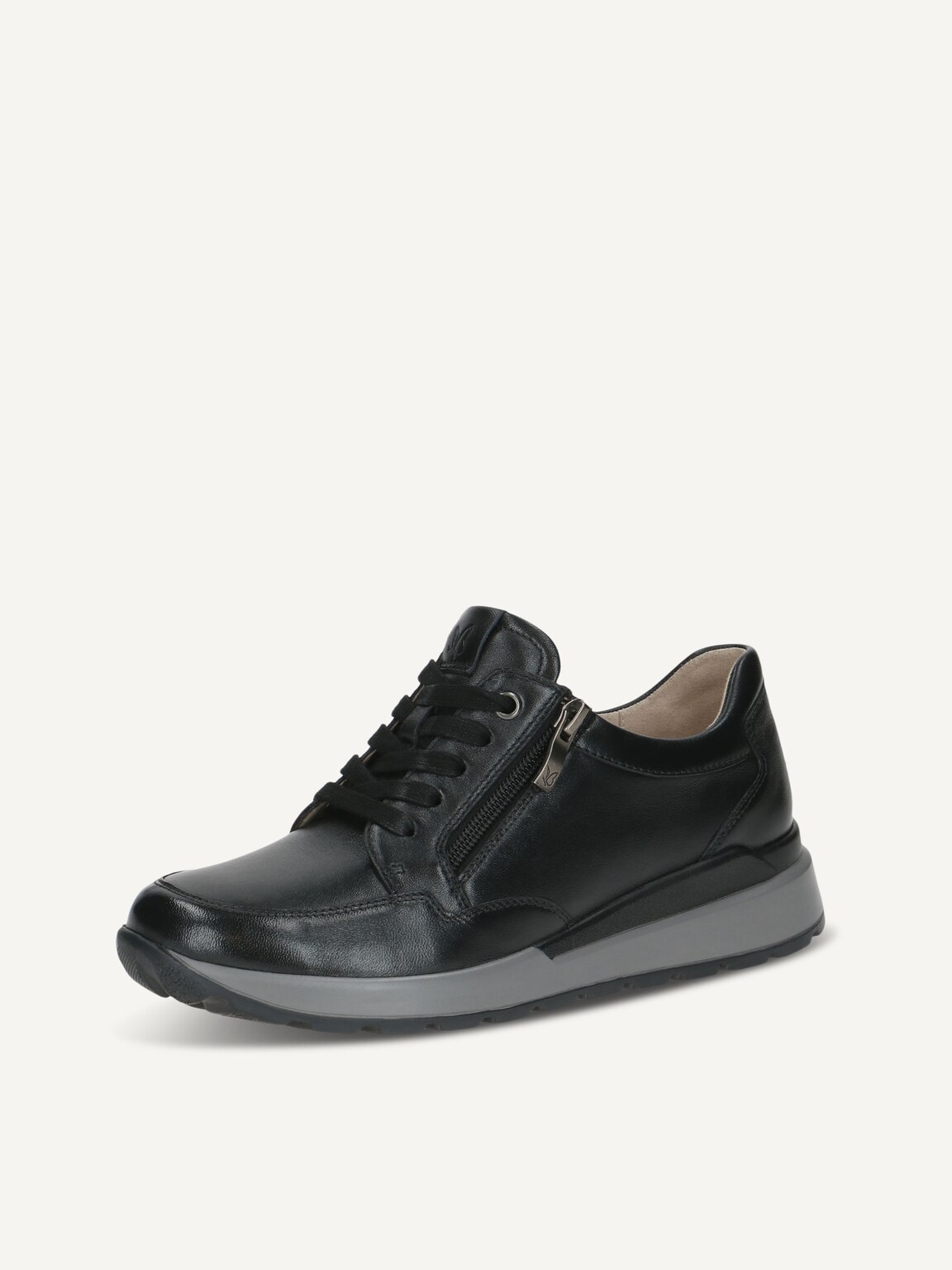 Caprice, Leather Sneaker - black BLACK NAPPA, image 1 of 6