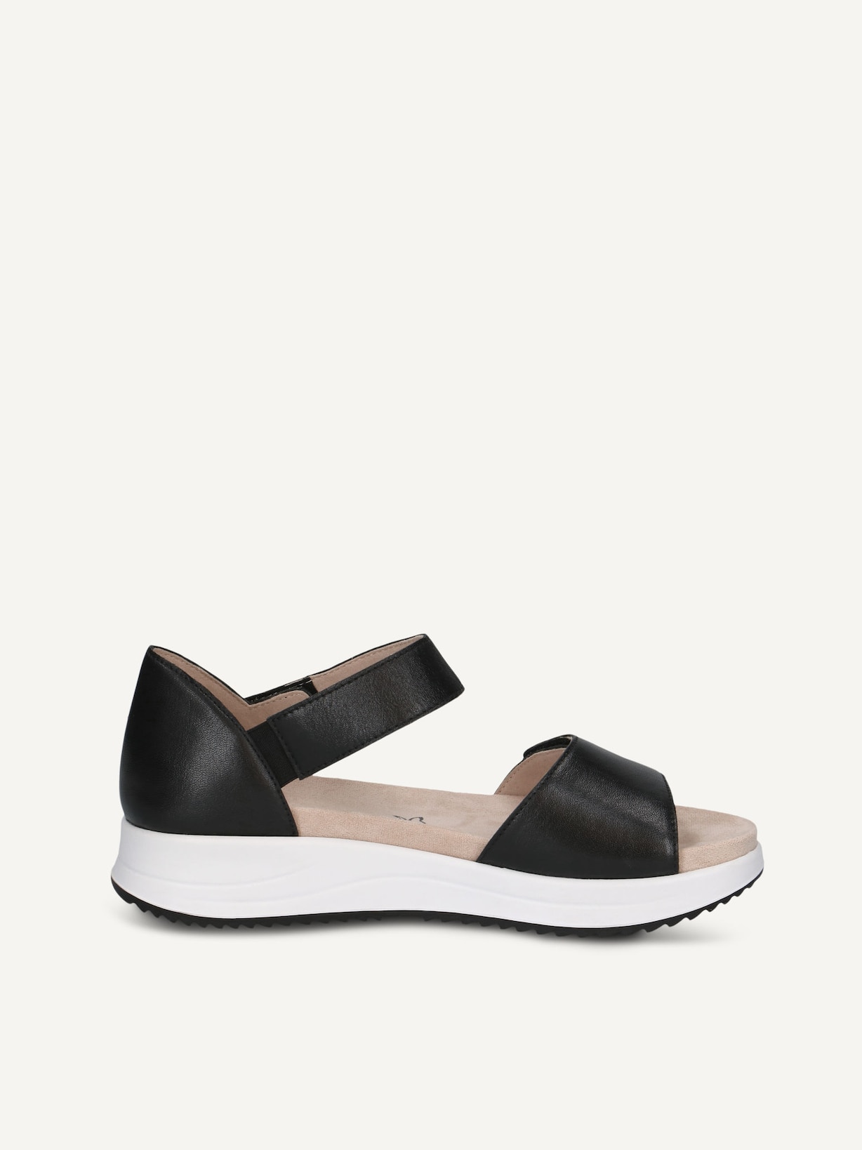 Caprice, Sandale en cuir - noir BLACK NAPPA, image 3 sur 5