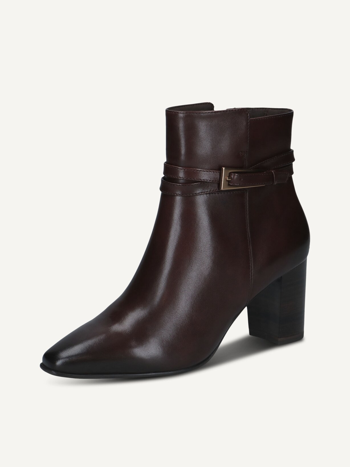Caprice, Leather Bootie - brown DK BROWN NAPPA, image 2 of 5