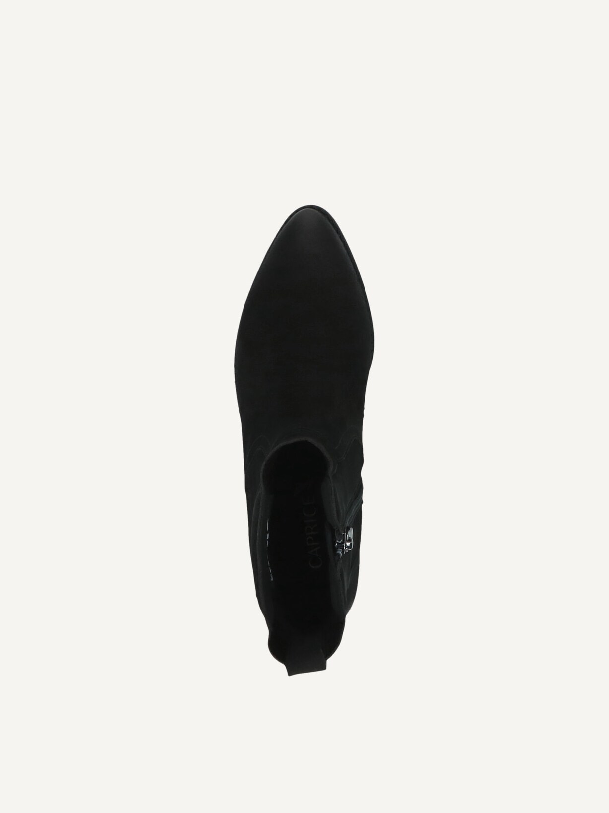 Caprice, Bottine en cuir - noir BLACK NUBUC, image 4 sur 5