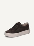 Selected, Caprice, Leather Sneaker - brown DK BROWN SUEDE