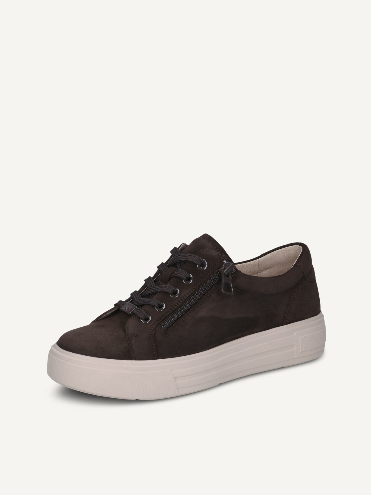 Caprice, Ledersneaker - braun DK BROWN SUEDE, Bild 2 von 5