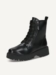 Selected, Caprice, Leather Bootie - black warm lining BLACK NAPPA