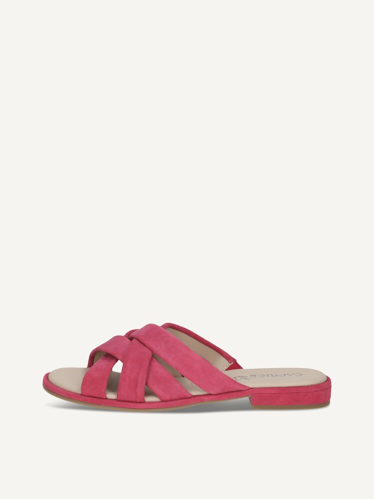 Caprice, Leather Mule - pink PINK SUEDE, image 3 of 6