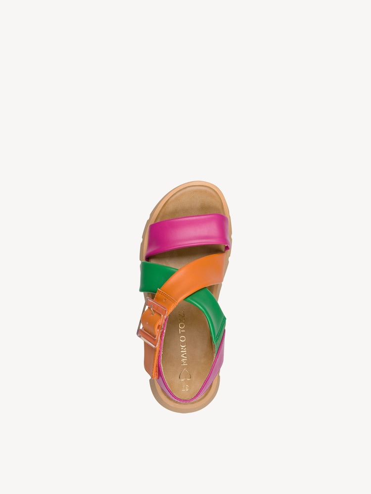 Marco Tozzi, Sandalo - rosa acceso PINK COMB, immagine 3 di 6
