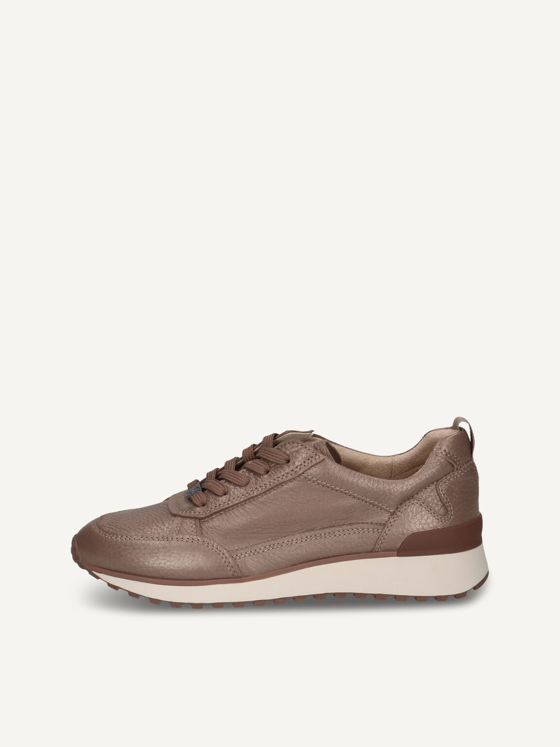 Caprice, Leather Sneaker - metallic TITAN DEER, image 2 of 5