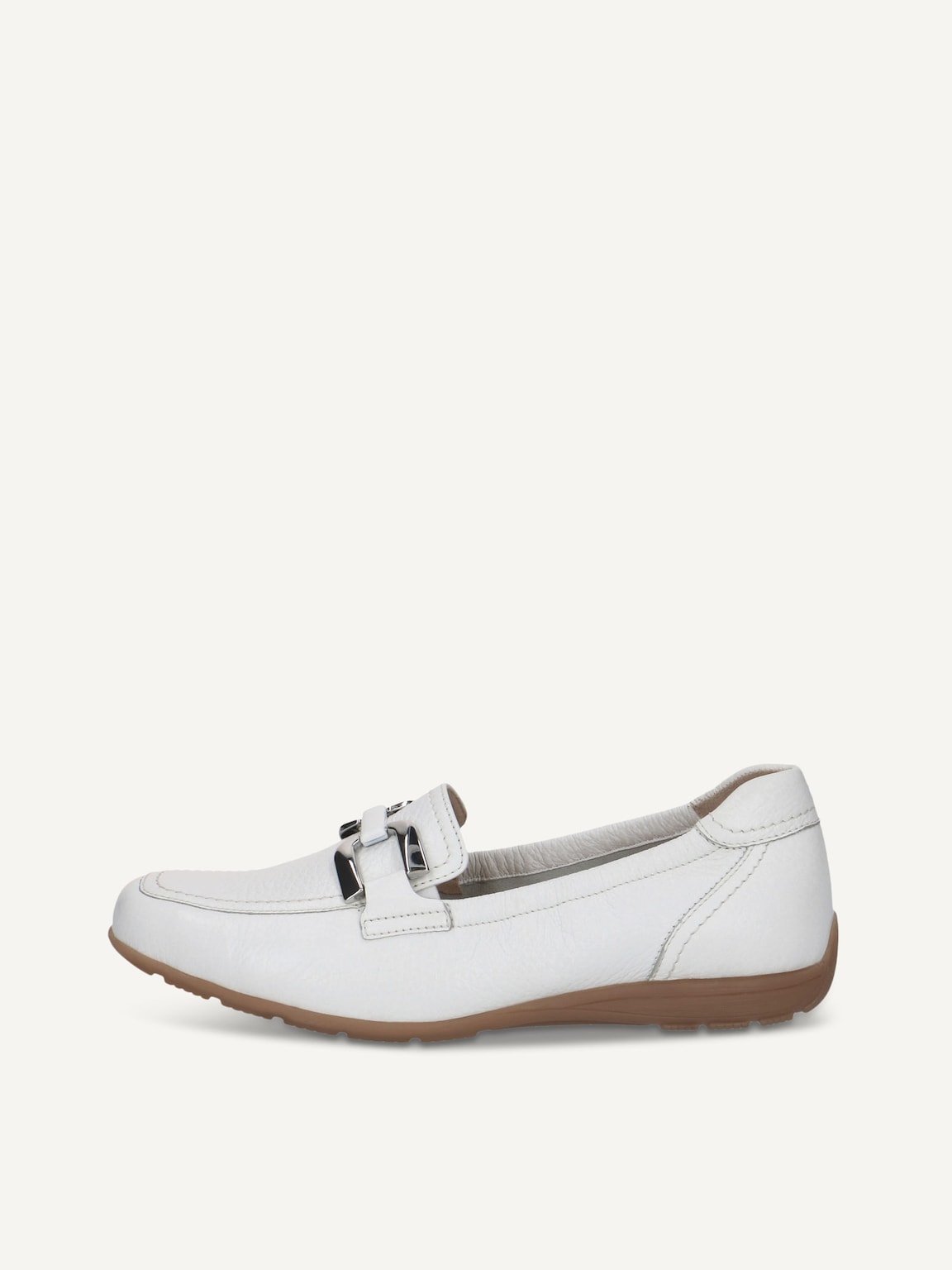 Caprice, Leather Moccasin - white WHITE DEER, image 2 of 5