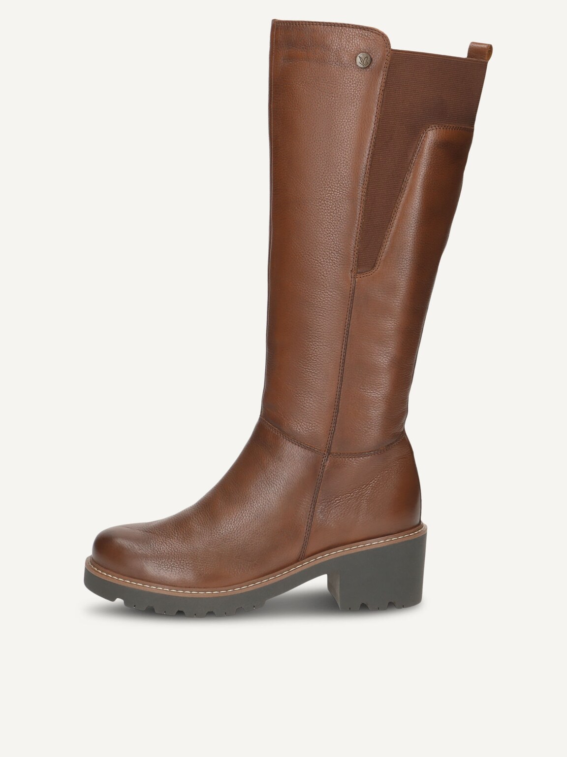 Caprice, Leather Boots - brown warm lining COGNAC NAPPA, image 3 of 6