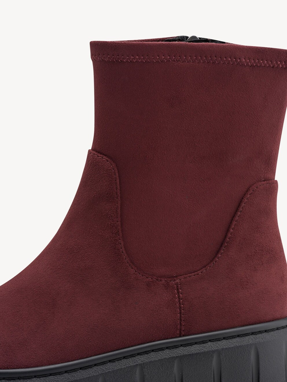 Marco Tozzi, Bootie - red BORDEAUX, image 4 of 6