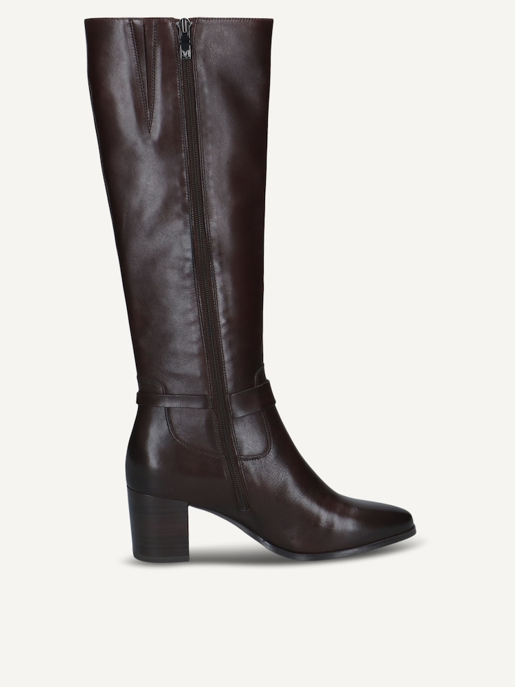 Caprice, Leather Boots - brown DK BROWN NAPPA, image 3 of 5