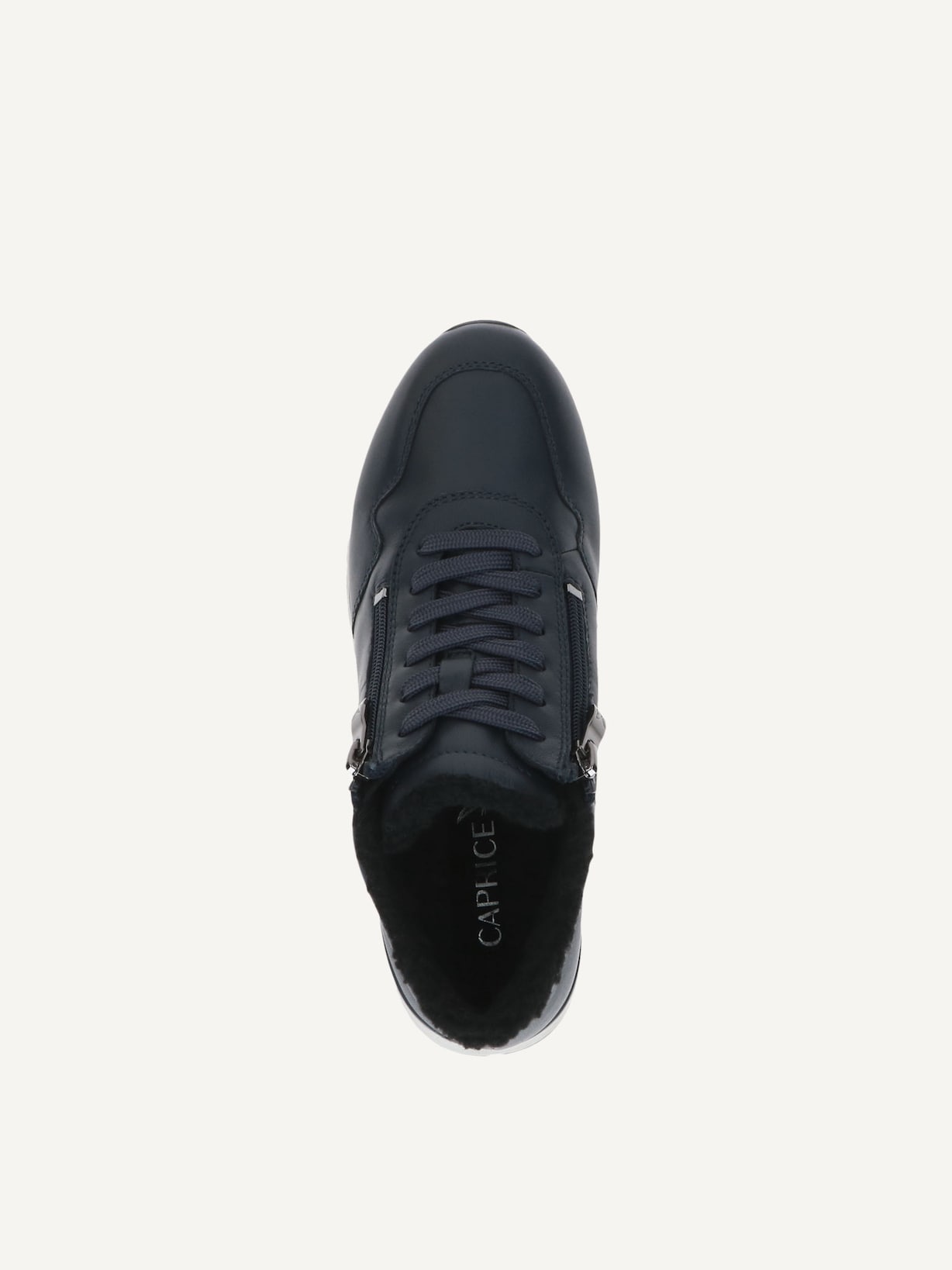 Caprice, Basket en cuir - bleu doublure chaude OCEAN NAPPA, image 4 sur 5