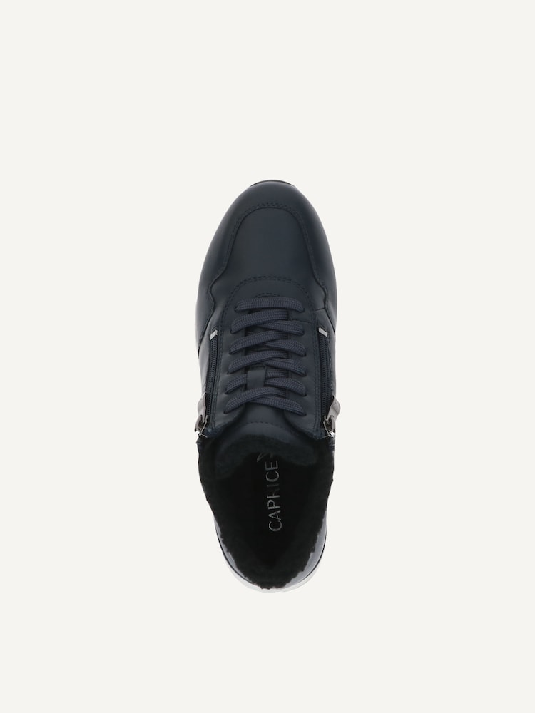Caprice, Basket en cuir - bleu doublure chaude OCEAN NAPPA, image 4 sur 5