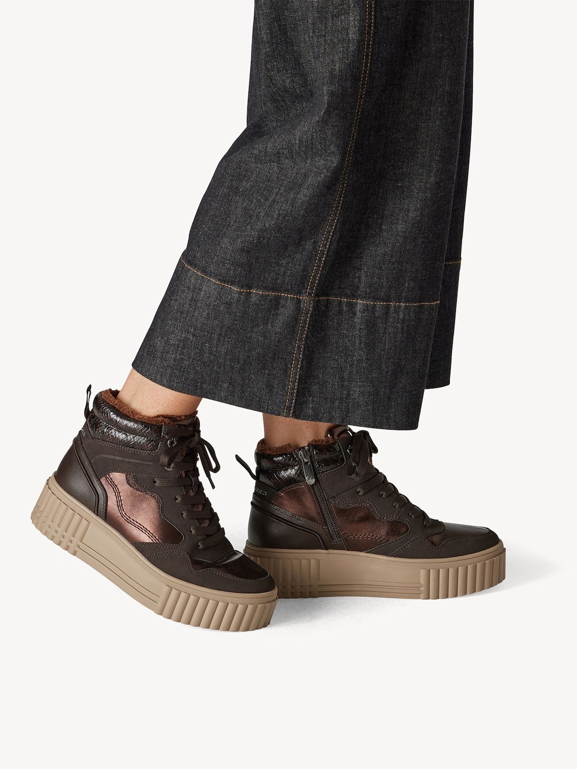 Marco Tozzi, Stiefelette - braun Warmfutter MOCCA COMB, Bild 2 von 7