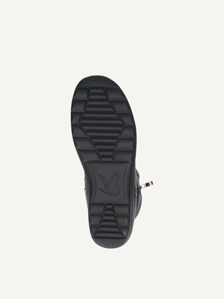 Caprice, Leather Bootie - black warm lining BLACK NAPPA, image 4 of 5