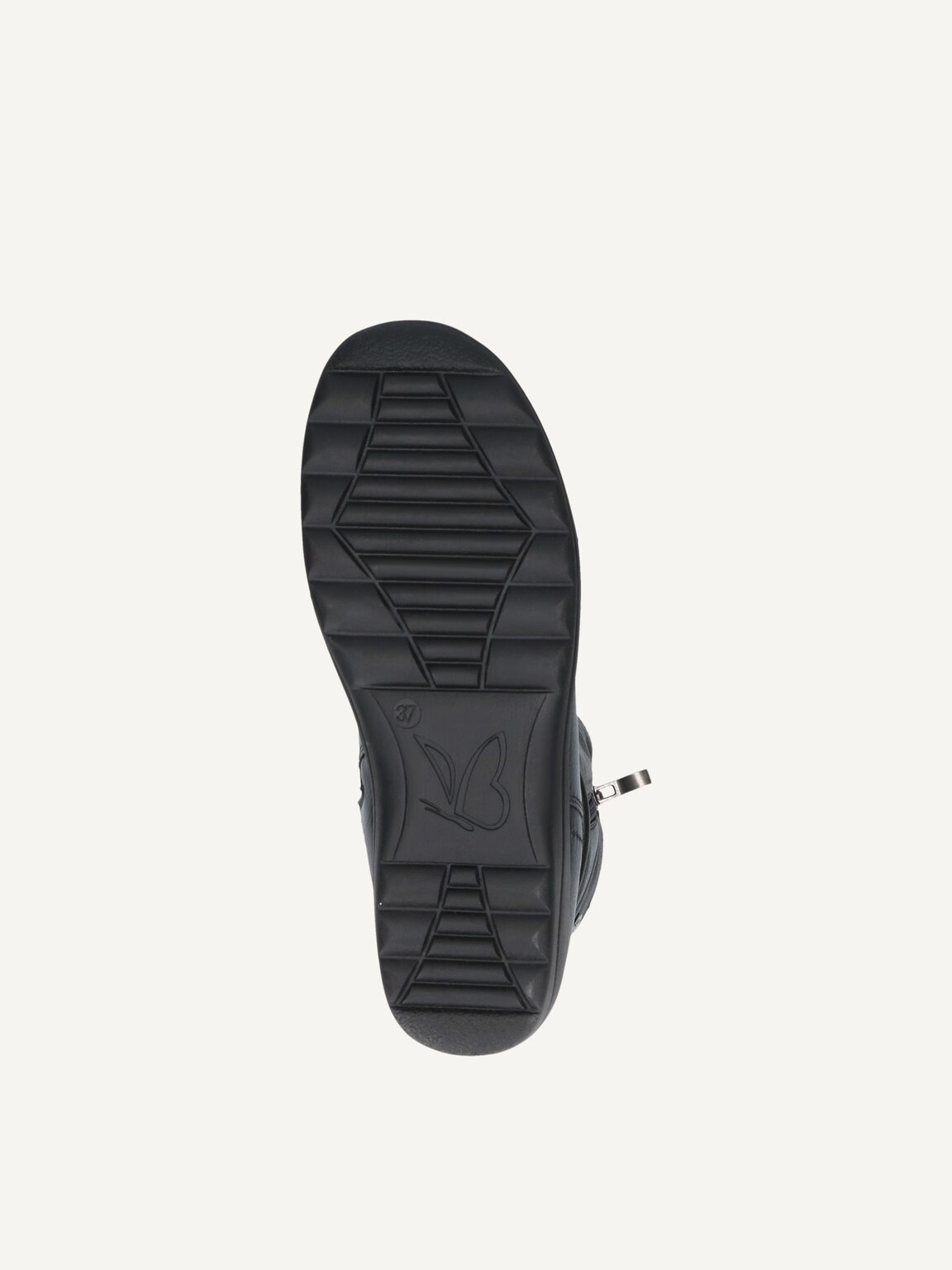 Caprice, Leather Bootie - black warm lining BLACK NAPPA, image 4 of 5