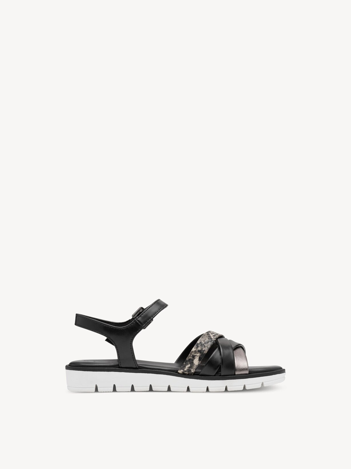 Marco Tozzi, Sandály - černá BLACK COMB, obrázek 6 z 6