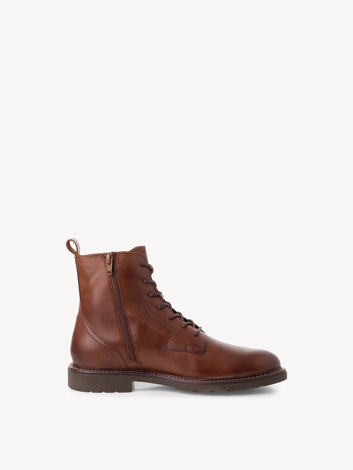 Marco Tozzi, Leren Enkellaarsje - bruin COGNAC, afbeelding 6 van 6
