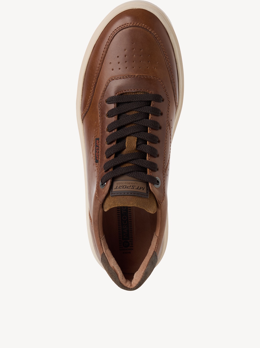 Marco Tozzi, Ledersneaker - braun COGNAC, Bild 5 von 6