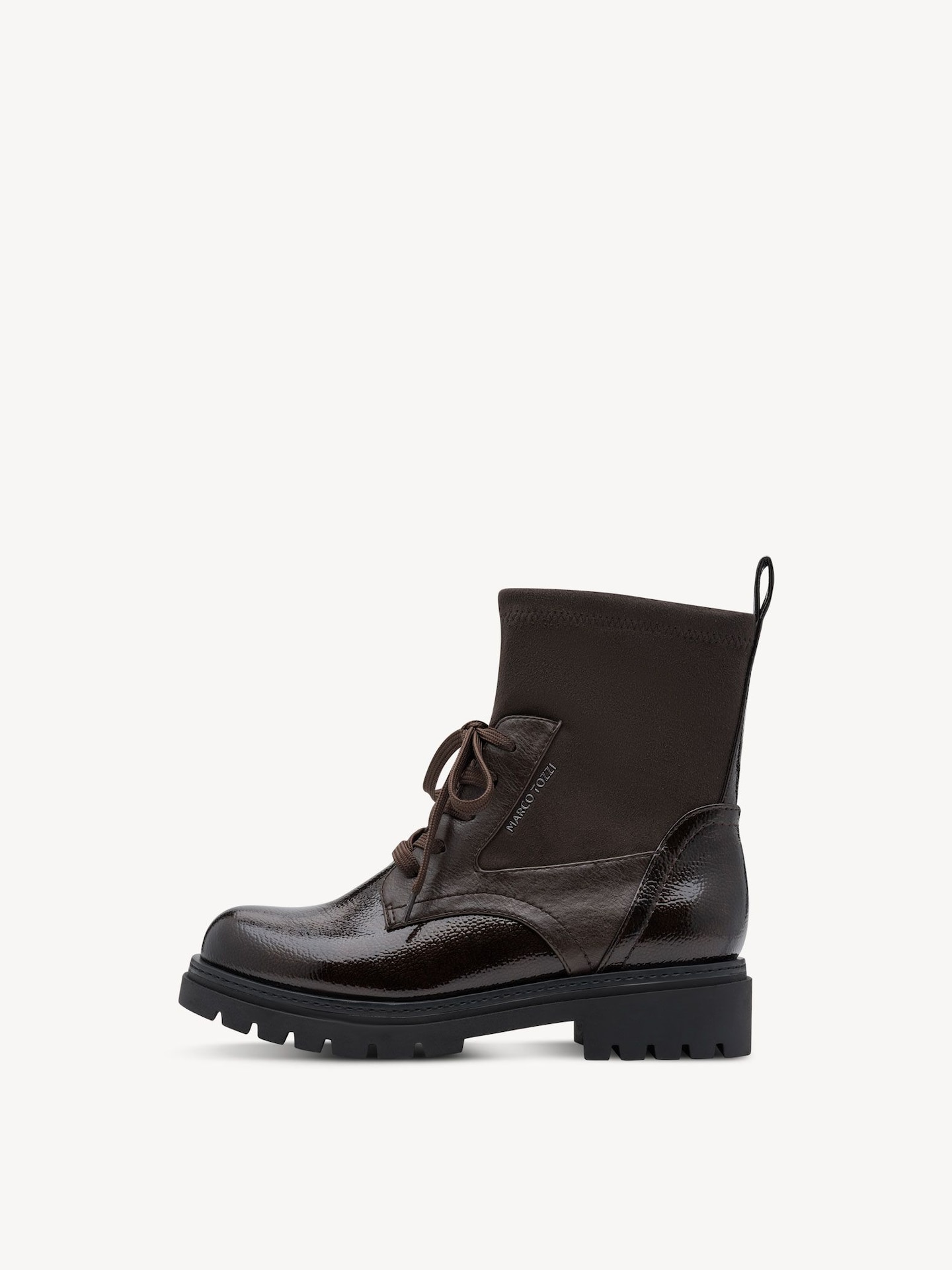 Marco Tozzi, Stiefelette - braun MOCCA PAT.COMB