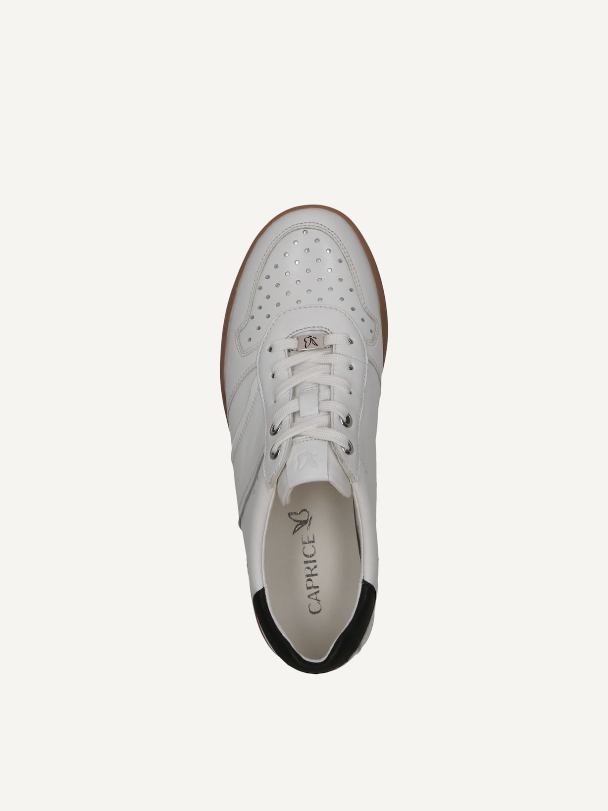 Caprice, Basket - blanc WHITE/BLACK, image 4 sur 5