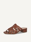 Selected, Caprice, Leather Mule - brown COGNAC NAPPA