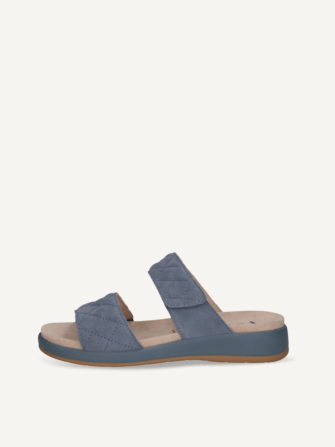 Caprice, Leather Mule - blue LT.BLUE SUEDE, image 3 of 6