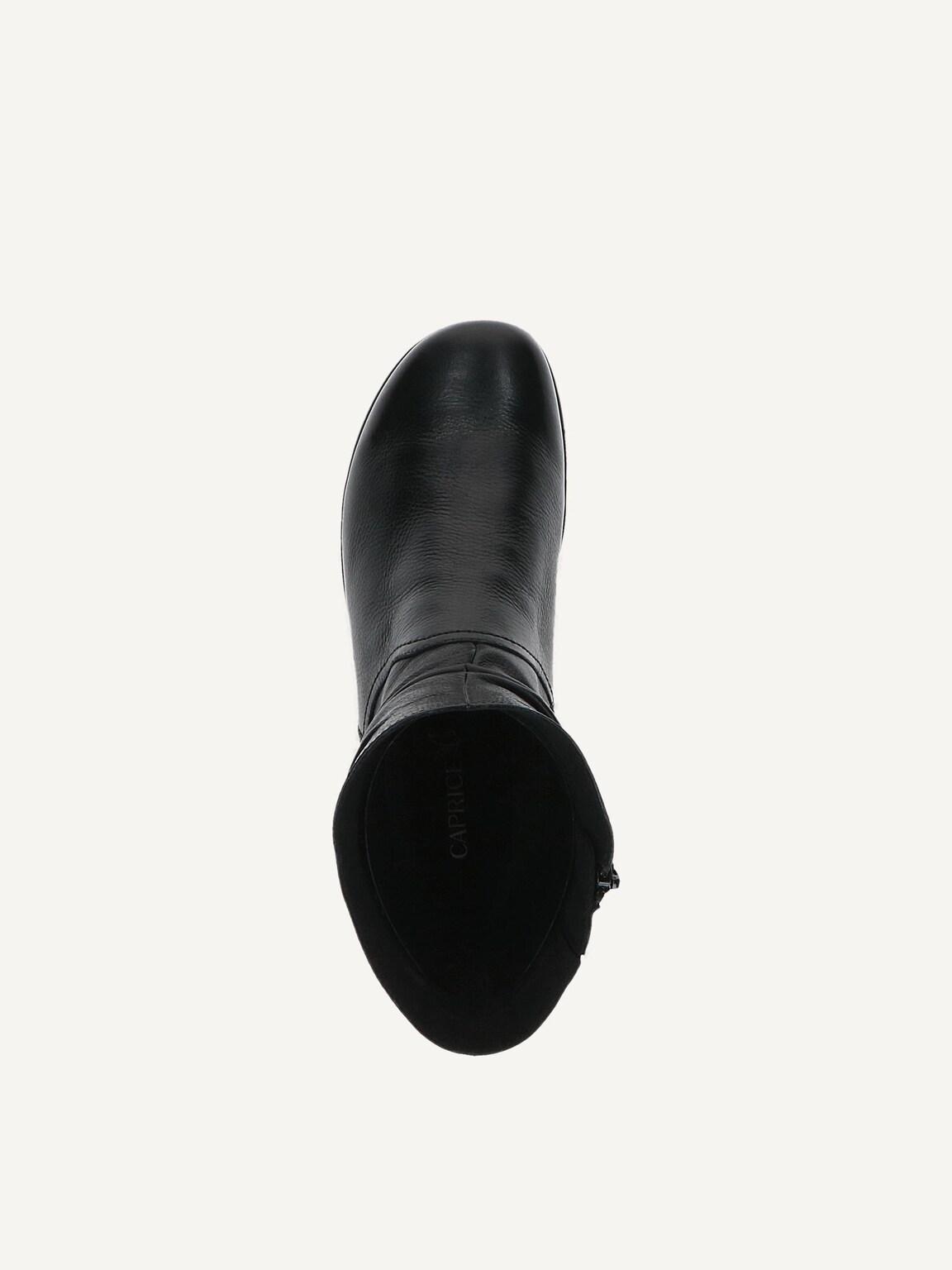 Caprice, Leather Bootie - black warm lining BLACK NAPPA, image 6 of 6