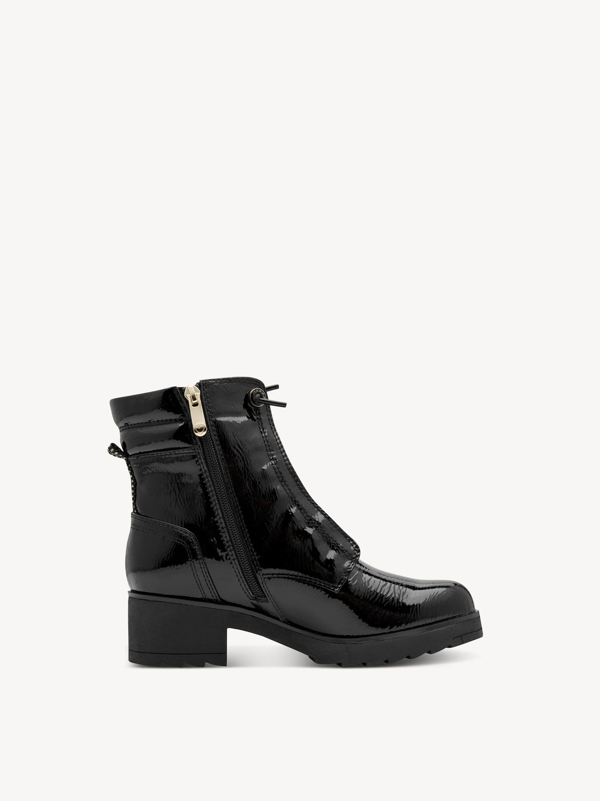Marco Tozzi, Enkellaarsje - zwart BLACK PATENT, afbeelding 7 van 7