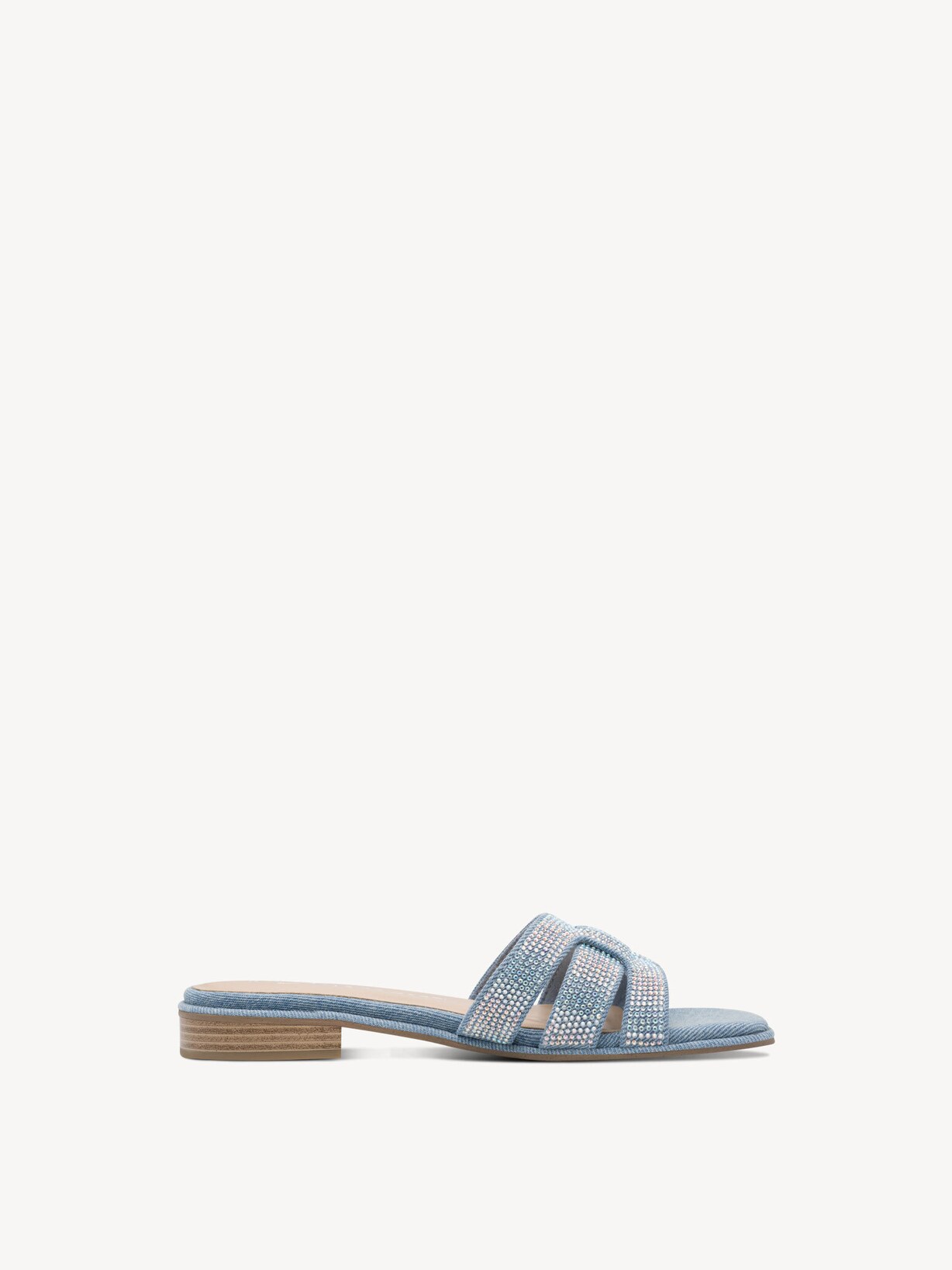 Marco Tozzi, Ciabatte - blu LT.BLUE JEANS, immagine 6 di 6