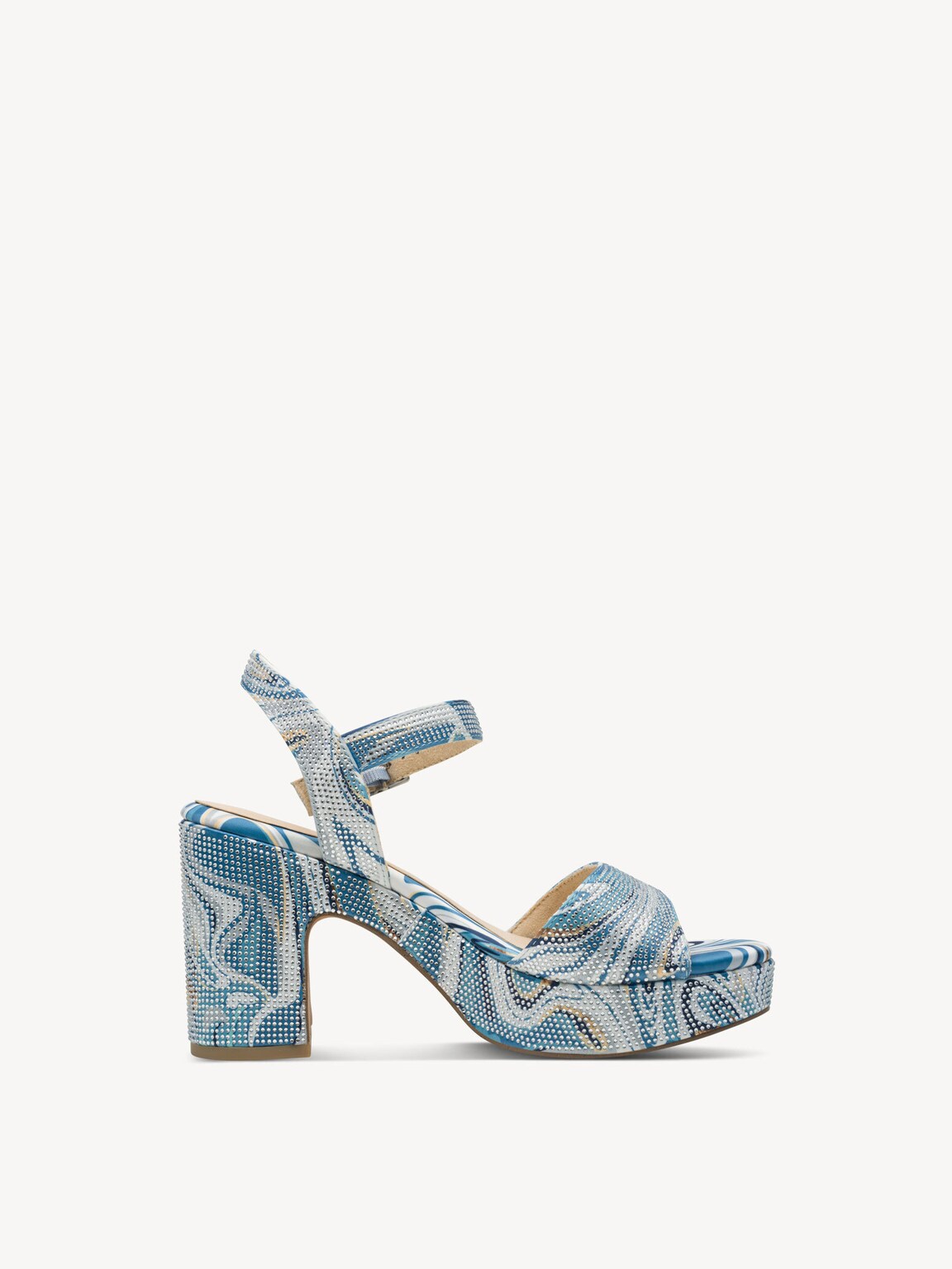 Marco Tozzi, Sandalo - blu LT.BLUE MULTI, immagine 6 di 6