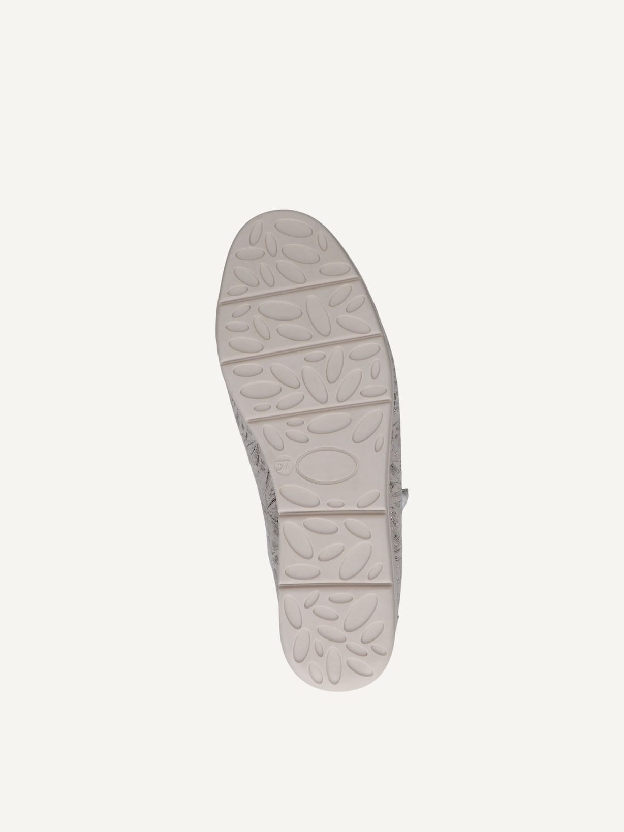 Caprice, Slipper en cuir - blanc OFFWHITE/SILV., image 6 sur 6