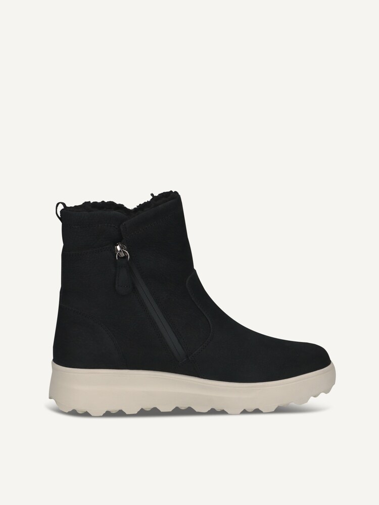 Caprice, Bottine en cuir - noir BLACK NUBUC, image 3 sur 5