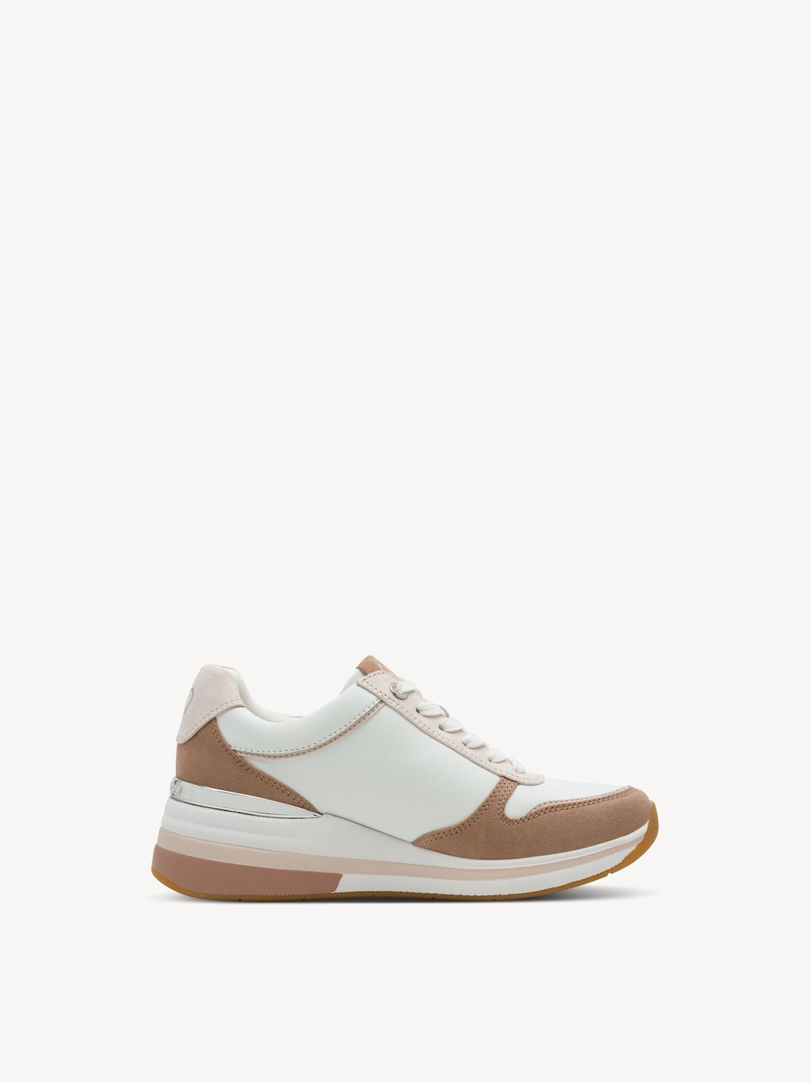 Marco Tozzi, Sneaker - bianco WHITE/NUDE, immagine 6 di 6