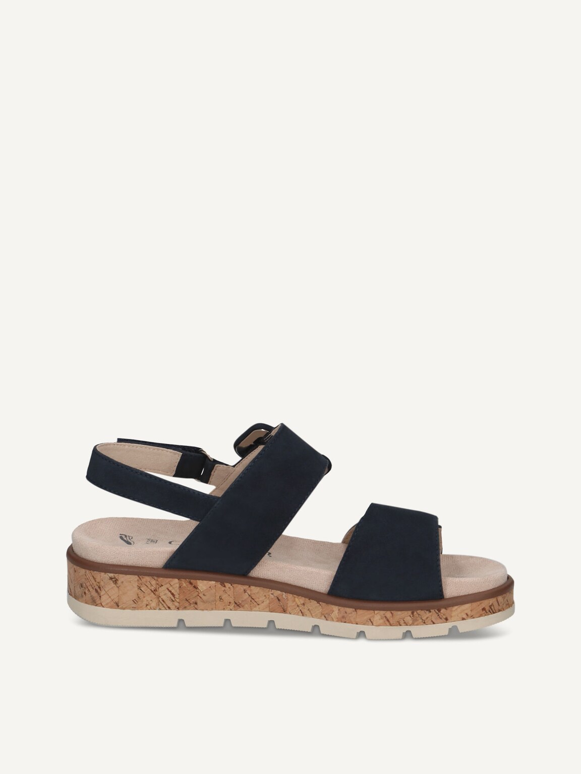 Caprice, Leather Sandal - blue OCEAN SUEDE, image 3 of 5
