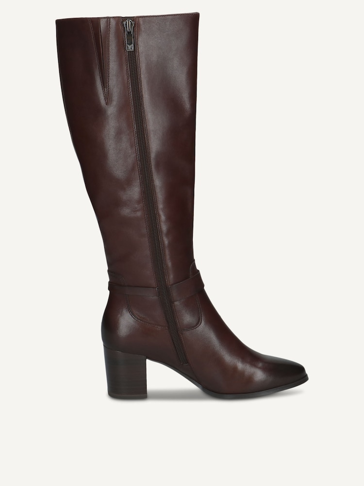 Caprice, Leather Boots - brown DK BROWN NAPPA, image 3 of 5