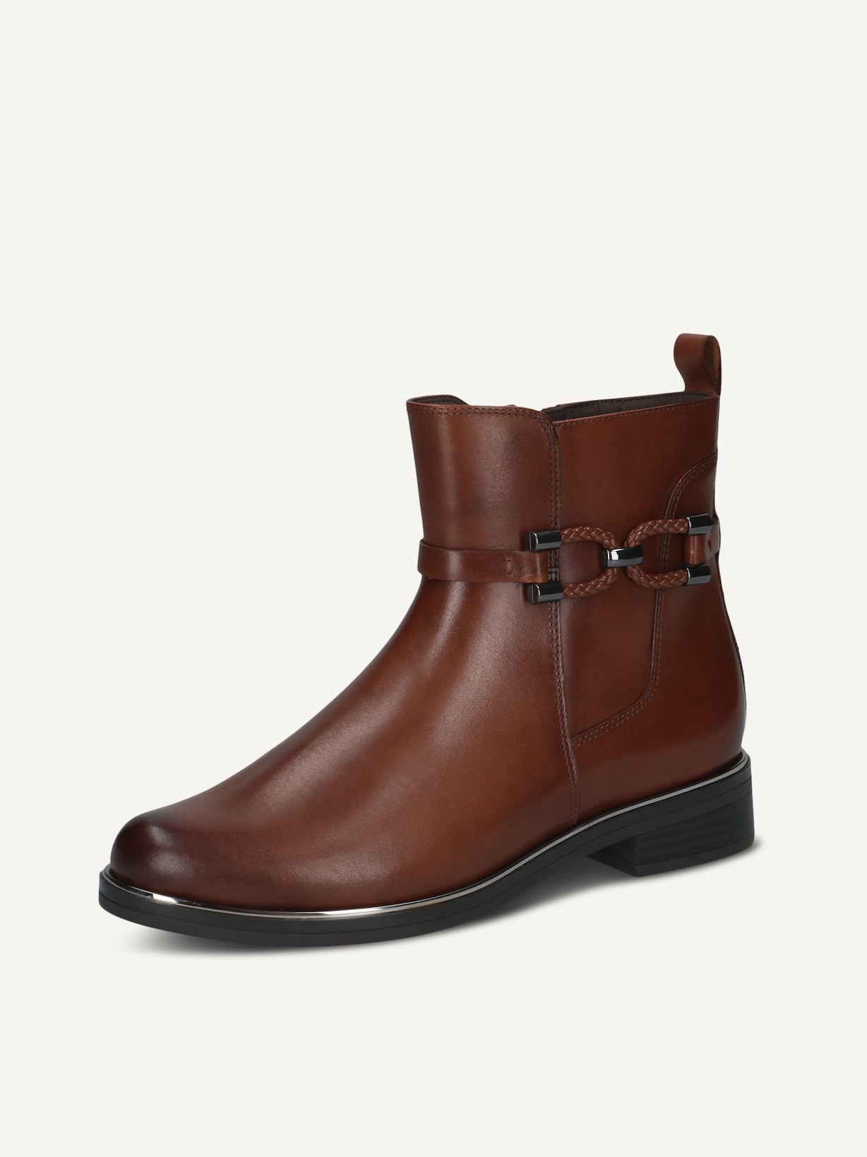 Caprice, Lederstiefelette - braun COGNAC NAPPA, Bild 3 von 6