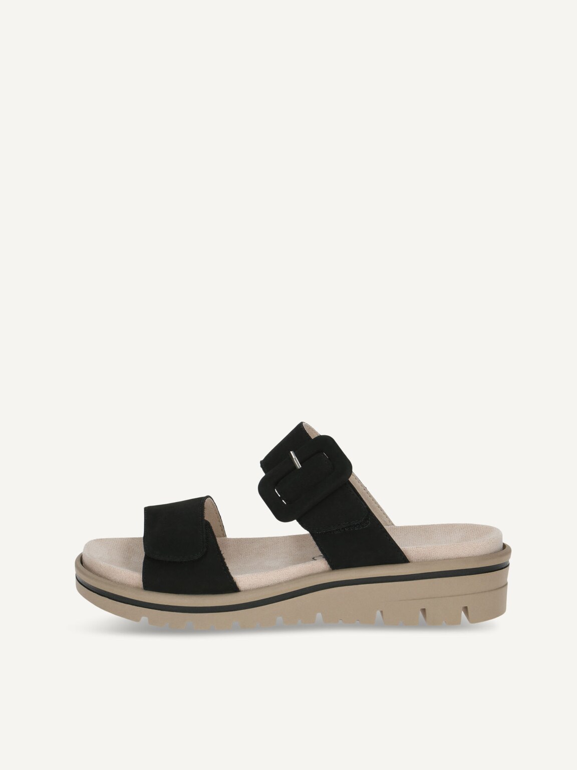 Caprice, Leather Mule - black BLACK NUBUC, image 2 of 5