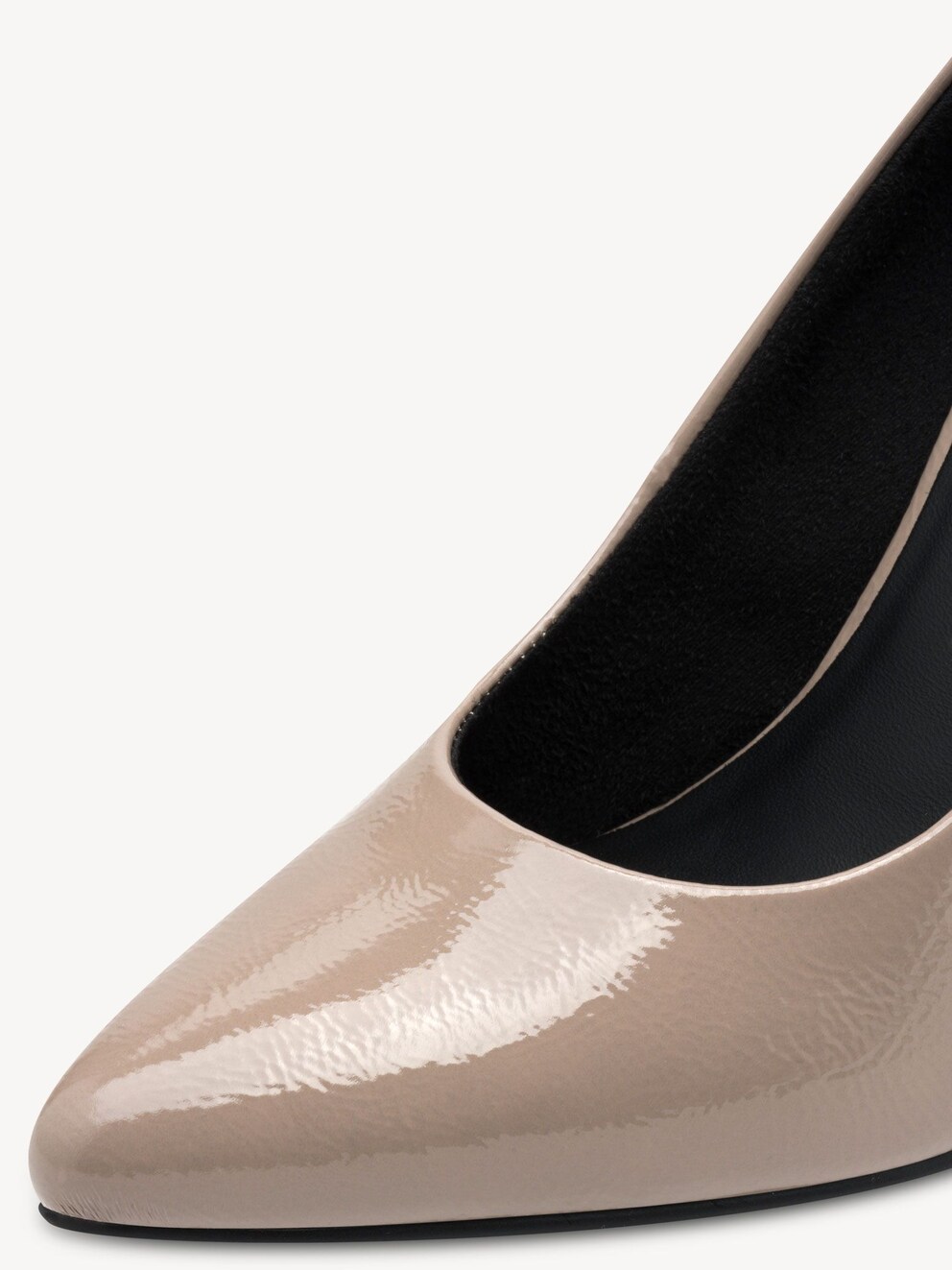 Marco Tozzi, Decolleté - beige TAUPE PATENT, immagine 4 di 6