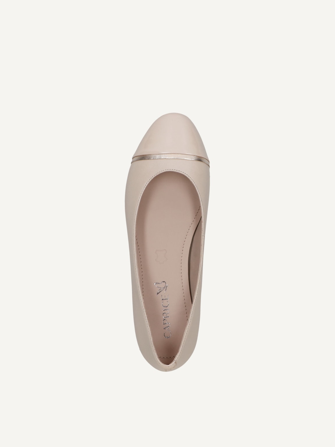 Caprice, Ballerina - beige CREAM/GOLD, image 5 of 5