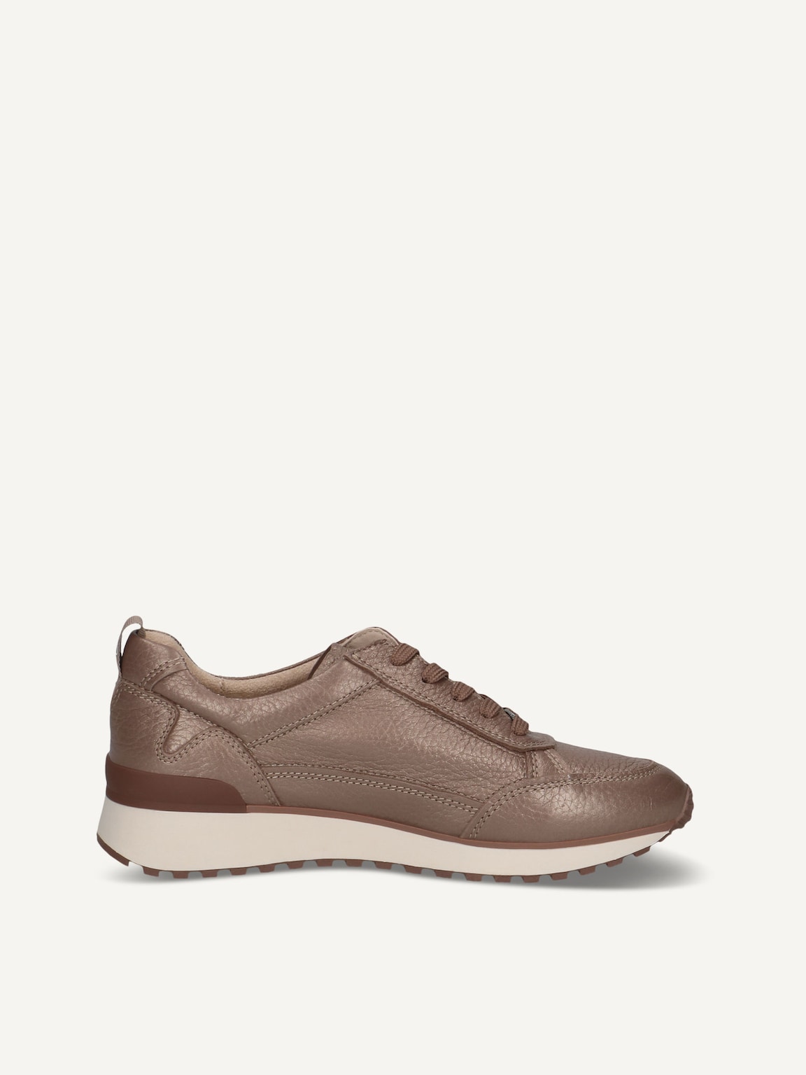 Caprice, Leather Sneaker - metallic TITAN DEER, image 3 of 5