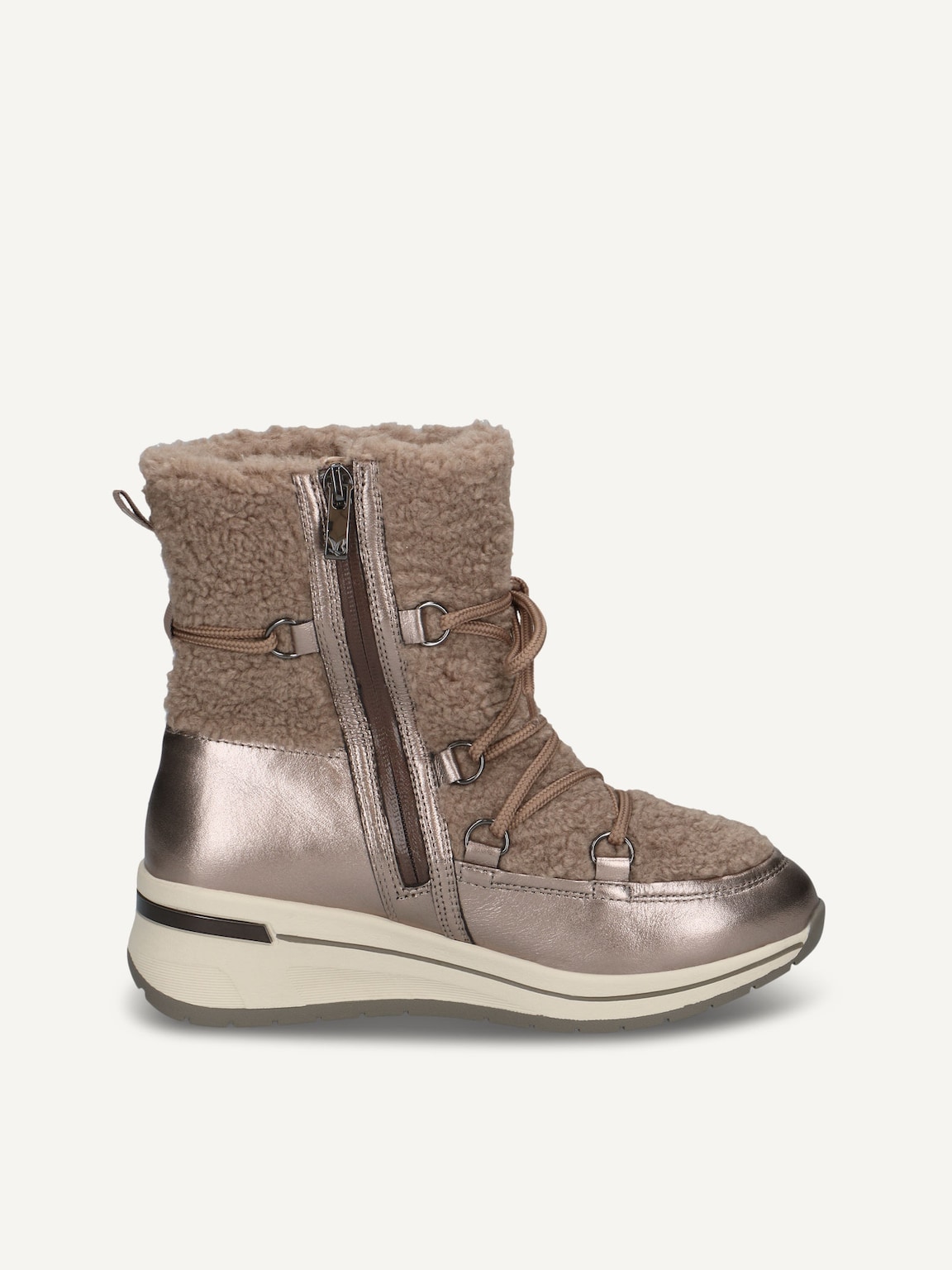 Caprice, Bootie - brown warm lining MUD COMB, image 3 of 5