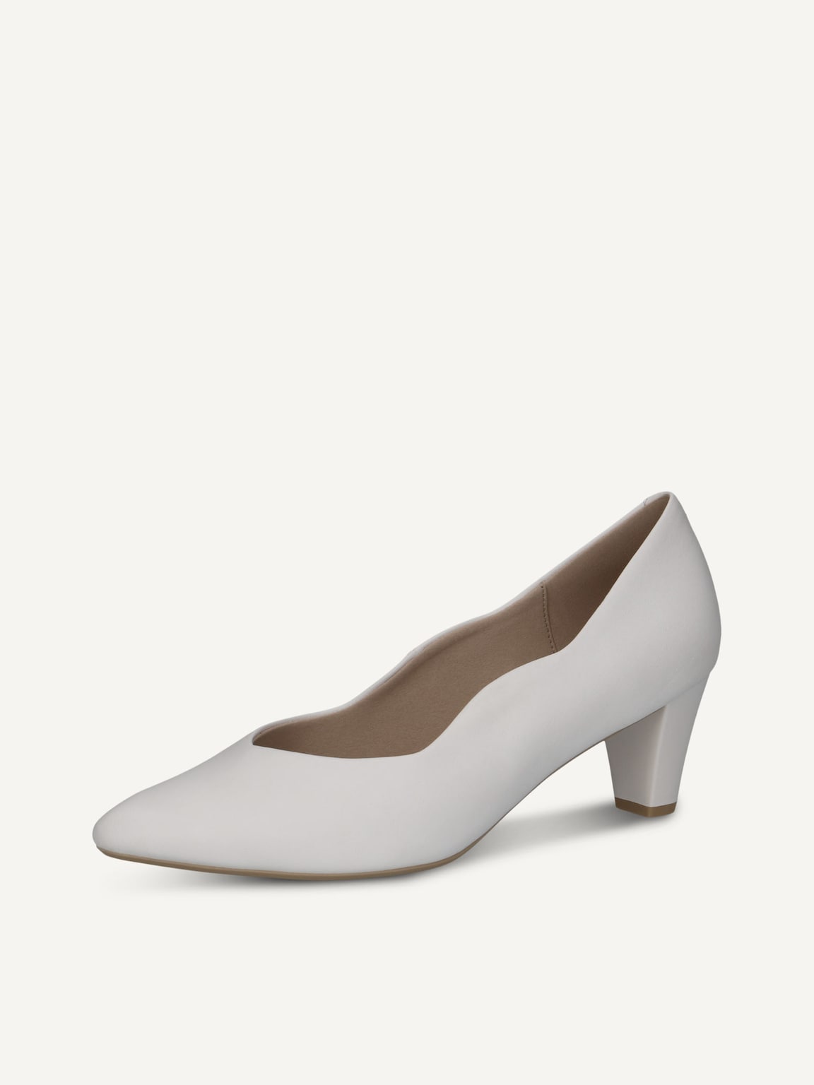 Caprice, Leather Pumps - white WHITE NAPPA, image 1 of 10