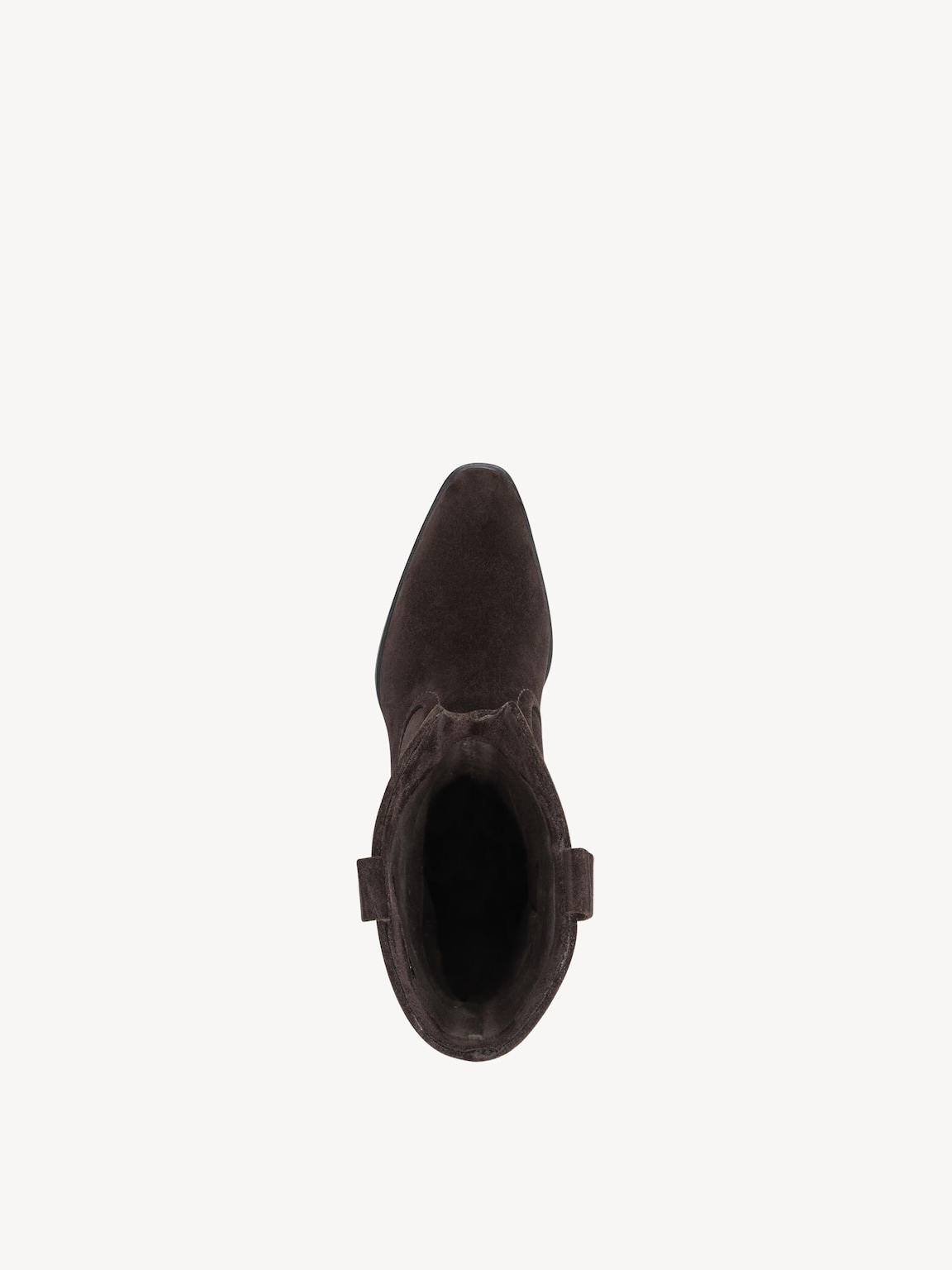 Marco Tozzi, Leather Bootie - brown, MOCCA, Image 3 of 6
