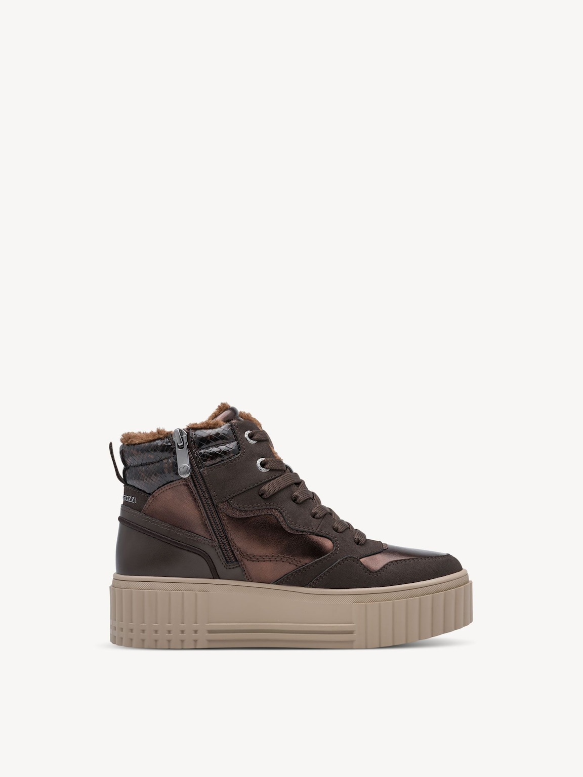 Marco Tozzi, Stiefelette - braun Warmfutter MOCCA COMB, Bild 7 von 7