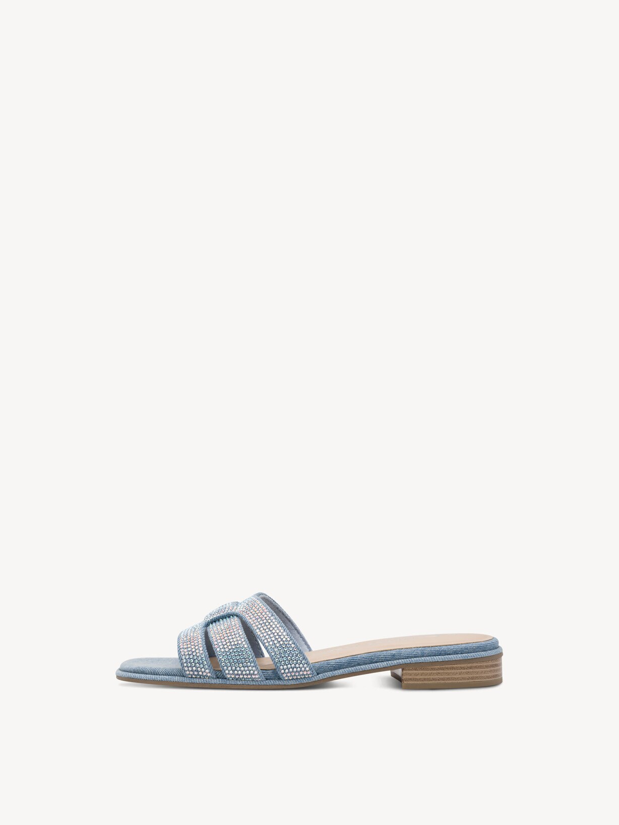 Marco Tozzi, Ciabatte - blu LT.BLUE JEANS, immagine 2 di 6