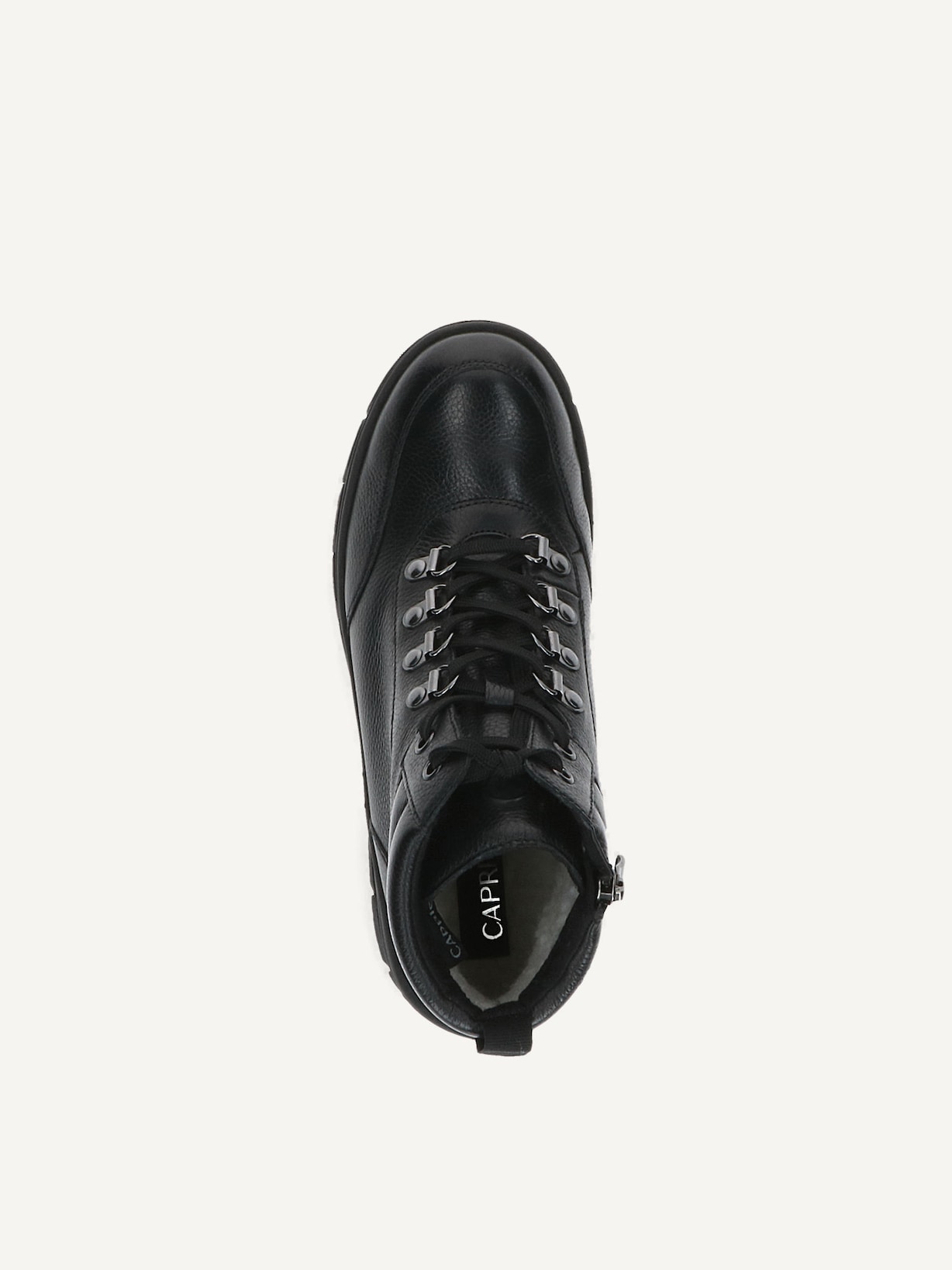 Caprice, Bottine en cuir - noir doublure chaude BLACK NAPPA, image 4 sur 5